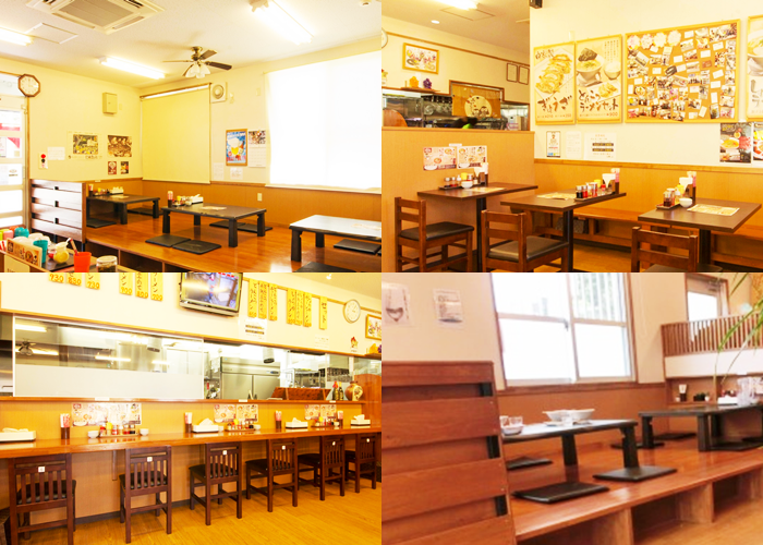 『らぁ麺 悠心』店内の雰囲気