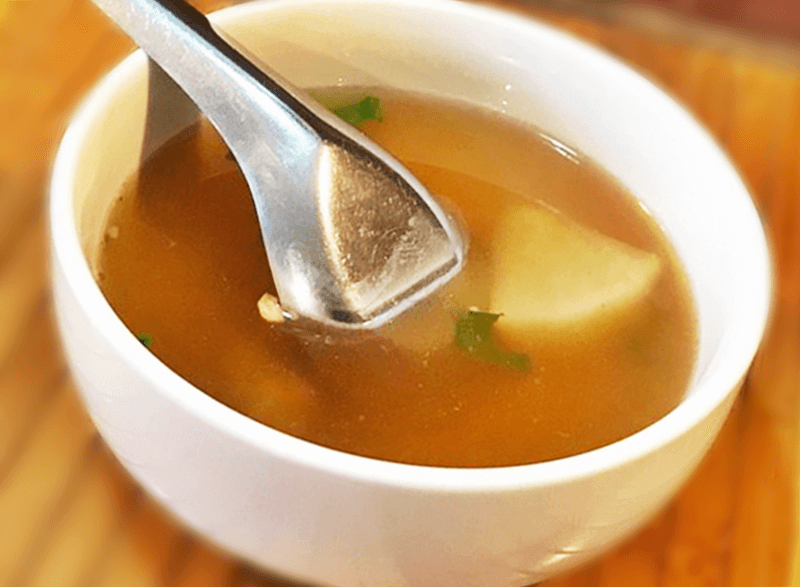 アリドイ（ARIDOI）セットのスープ